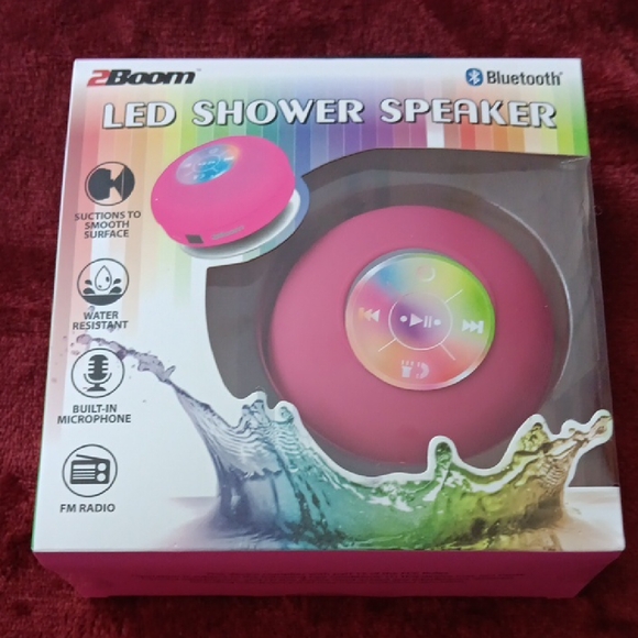Choice Of 1 2Boom LED Shower Speaker - Picture 4 of 6
